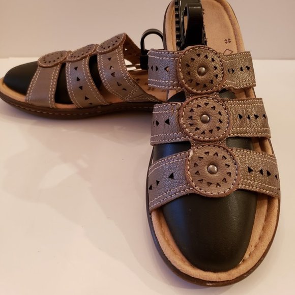 Naturalizer Janae N5 Comfort Sandal Slip On slide SZ 9 - Picture 1 of 4